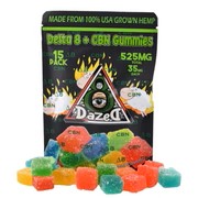 DazeD8 CBN + Delta 8 Gummies - 15pc [35MG]